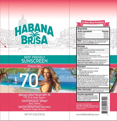 Habana SPF 70 CS.jpg Label - Habana SPF 70 CS